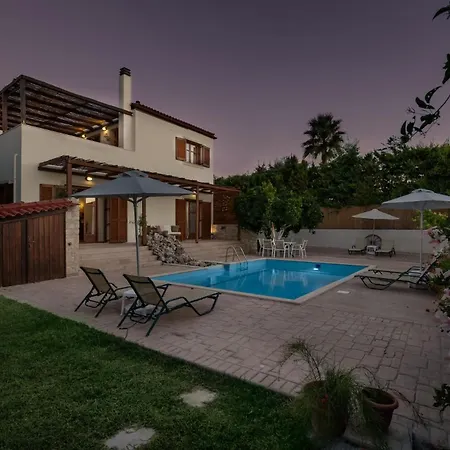 Exclusive Crete Citrus 3 Bedroom Private Pool Rethymnon Villa